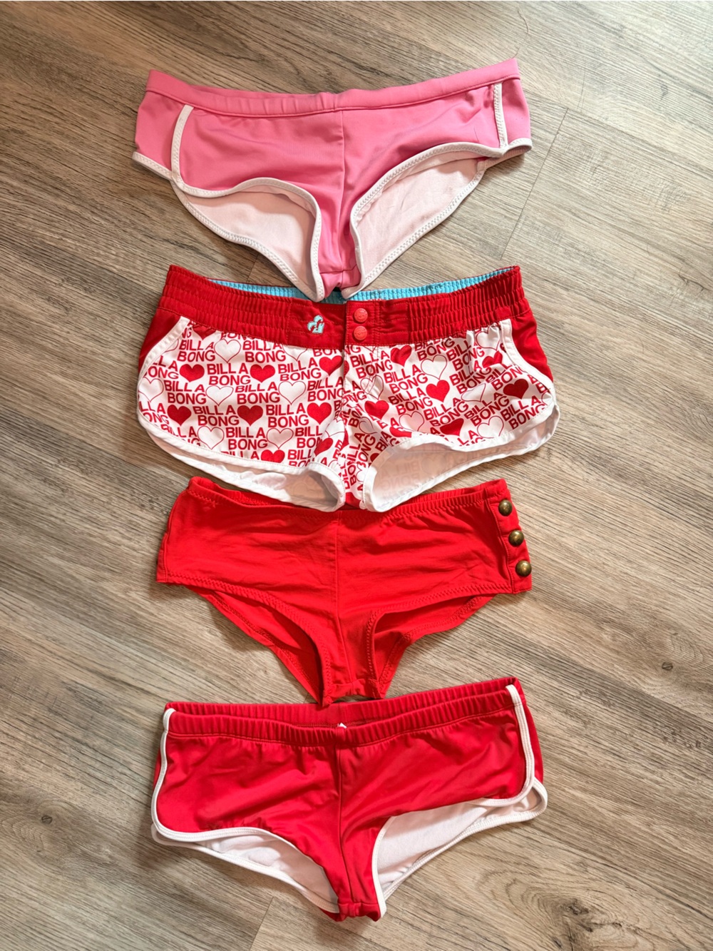 Women's Swim Boyshorts Bottoms Set